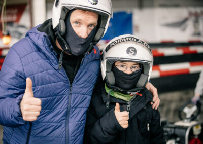 Volle Fahrt voraus – Vatertag auf der Kartbahn